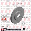 Zimmermann Brake Disc - Standard/Coated, 400.1443.20 400.1443.20